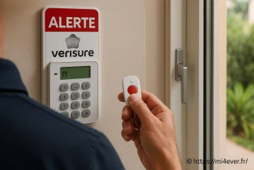 Alarme et télésurveillance maison à Nice : sécurité optimale avec Verisure