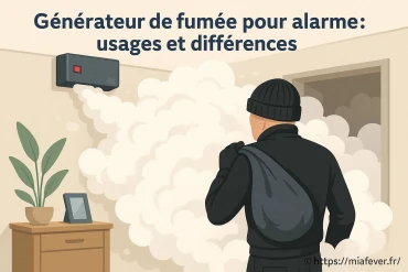 Générateur de fumée pour alarme : quels usages et quelles différences ?