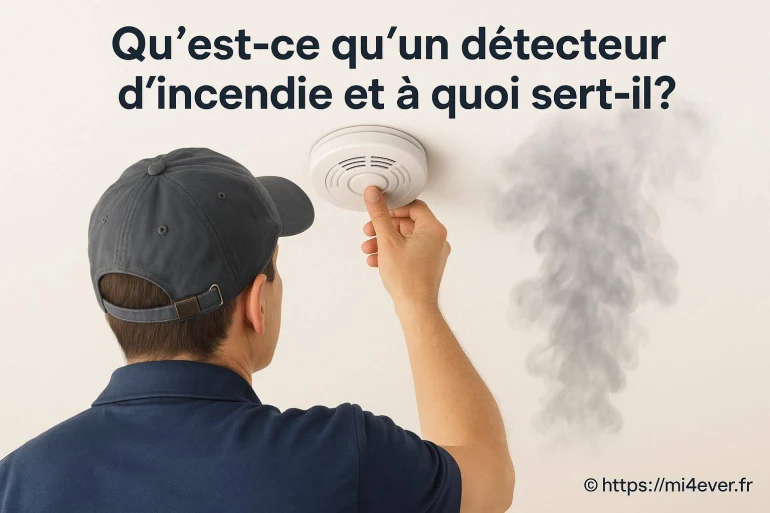 Qu'est-ce qu'un détecteur d'incendie et à quoi sert-il ?