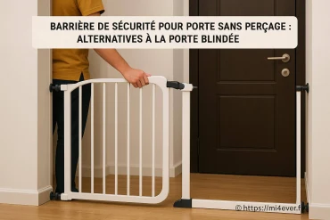 Barrière de sécurité pour porte sans perçage : quelles alternatives à la porte blindée ?