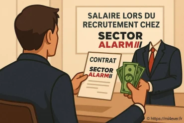 Salaire lors du recrutement chez Sector Alarm : que faut-il savoir ?