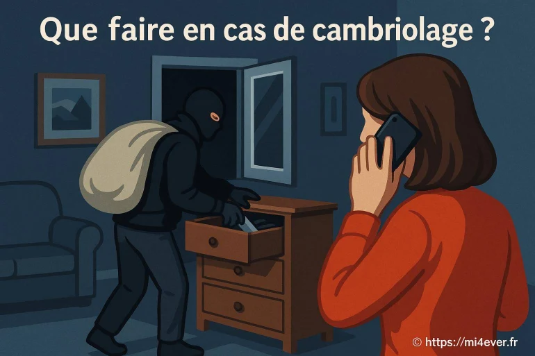 Que faire en cas de cambriolage : guide complet pour sécuriser votre domicile