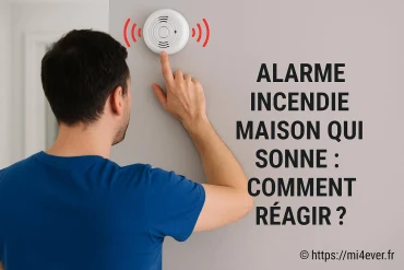 Alarme incendie maison qui sonne : comment réagir efficacement ?