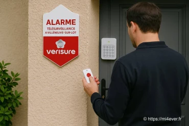 Alarme et télésurveillance maison à Villeneuve-sur-Lot : sécurisez votre domicile