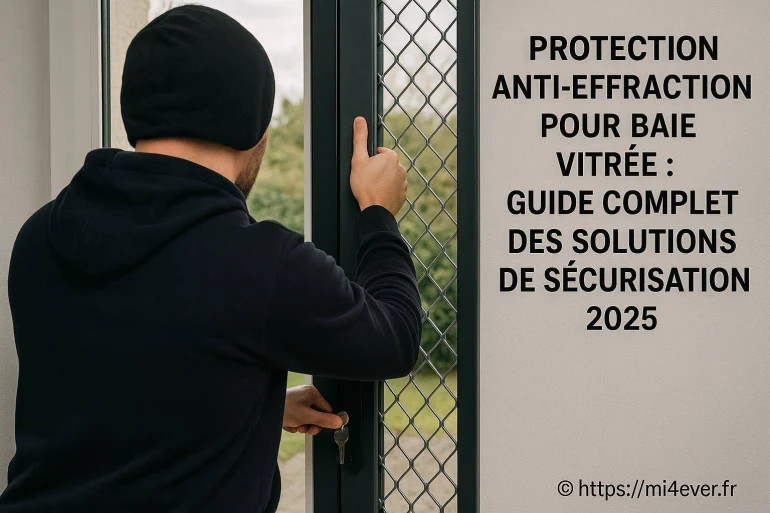 Sécuriser une baie vitrée : guide complet des solutions anti-effraction 2025