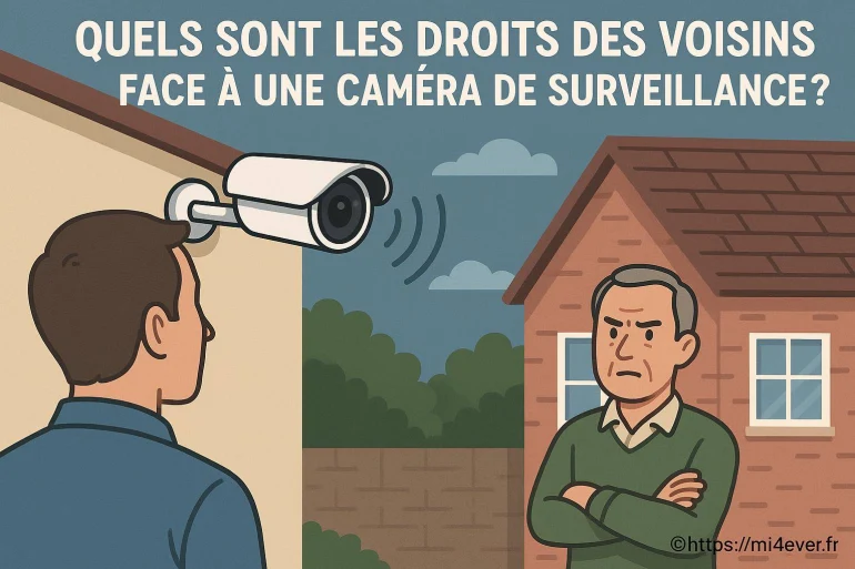 Quels sont les droits des voisins face à une caméra de surveillance ?