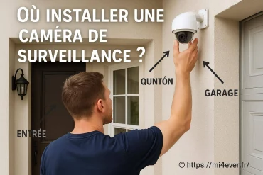 Où installer une caméra de surveillance pour une protection optimale ?