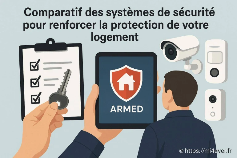 Comparatif des systèmes de sécurité pour renforcer la protection de votre logement