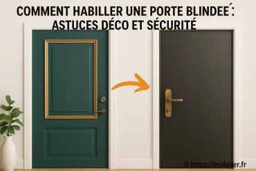 Comment habiller une porte blindée : astuces déco et sécurité