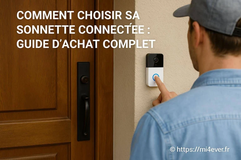 Comment choisir sa sonnette connectée : guide d'achat complet