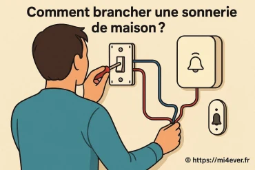 Comment brancher une sonnerie de maison facilement et en toute sécurité ?