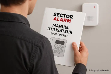 Manuel utilisateur Sector Alarm : guide complet pour bien démarrer