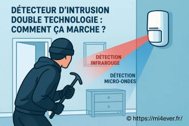 Détecteur d'intrusion double technologie : comment fonctionne ce système de sécurité ?