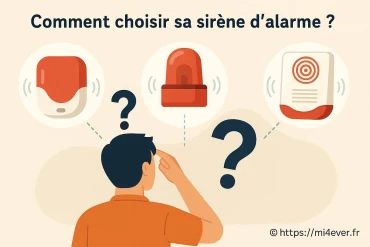 Comment bien choisir sa sirène d'alarme intérieur et extérieur