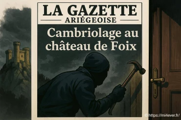 Cambriolage au château de Foix : vol et dégradations en juin 2025