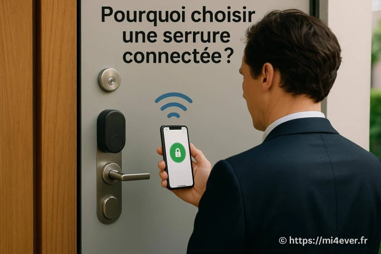 Pourquoi choisir une serrure connectée pour sécuriser votre maison ?