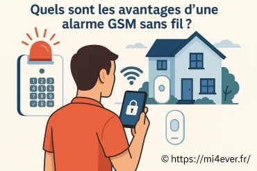 Les avantages d'une alarme gsm sans fil pour la sécurité de votre domicile