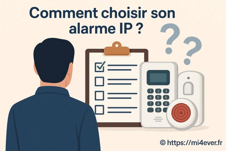Comment choisir une alarme IP pour maison et appartement