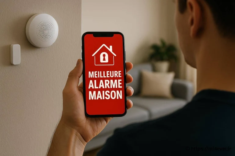 Quelle est la meilleure alarme maison sans abonnement ?