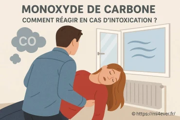 Les symptÎmes d'une intoxication au monoxyde de carbone et comment réagir