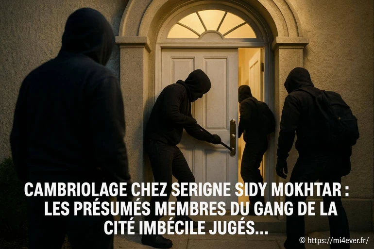 Cambriolage chez serigne sidy mokhtar : les présumés membres du gang de la cité imbécile jugés