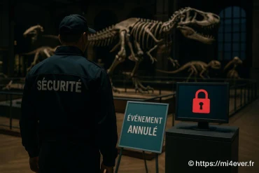 Le muséum d'histoire naturelle annule des événements après un cambriolage et une cyberattaque