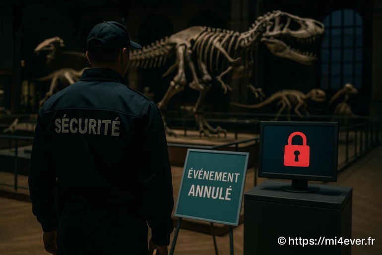 Le muséum d'histoire naturelle annule des événements après un cambriolage et une cyberattaque