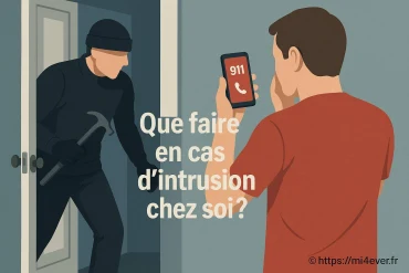 Que faire en cas d'intrusion chez soi : conseils de sécurité essentiels