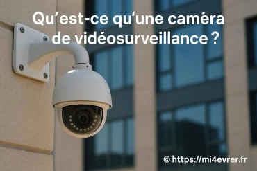 Qu'est-ce qu'une caméra de vidéosurveillance ?