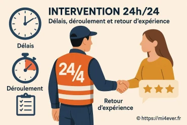 Intervention 24h/24 en vidéosurveillance : délais, déroulement et retour d’expérience