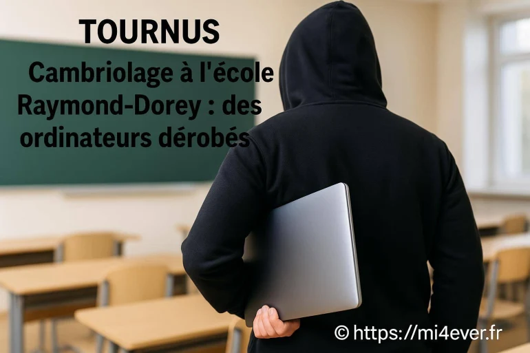 Tournus : cambriolage à l’école raymond-dorey avec vol d’ordinateurs