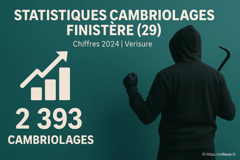 Statistiques des cambriolages dans le Finistère en 2024