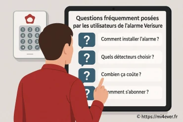 Faq systèmes d'alarme avec télésurveillance verisure : réponses aux questions fréquentes