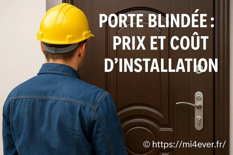 Porte blindée : quel prix et quel coût d’installation prévoir ?
