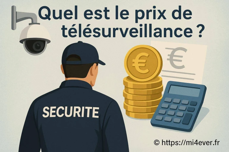 Quel est le prix de la télésurveillance pour protéger votre domicile en 2025