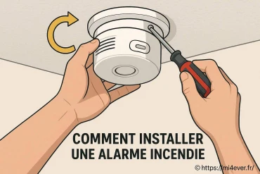 Comment installer une alarme incendie efficacement