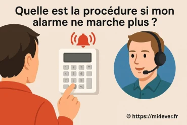 Que faire si votre alarme ne fonctionne plus ?