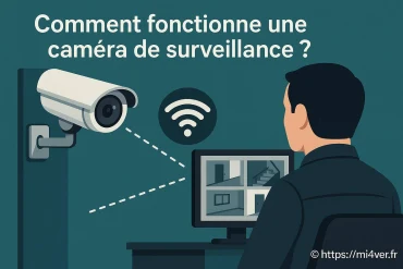 Comment fonctionne une caméra de surveillance ?