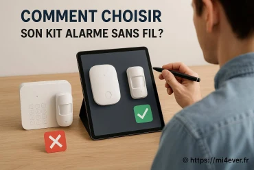 Comment choisir son kit alarme sans fil pour sécuriser son domicile