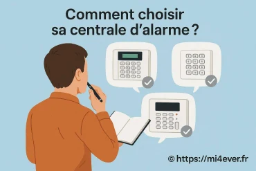 Centrale d'alarme : caractéristiques, fonctionnement et conseils pour bien choisir