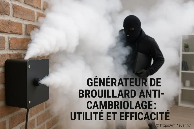 Générateur de brouillard anti cambriolage : comment ça fonctionne et est-il vraiment efficace ?