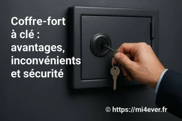Coffre fort à clé : quels avantages, inconvénients et niveau de sécurité ?