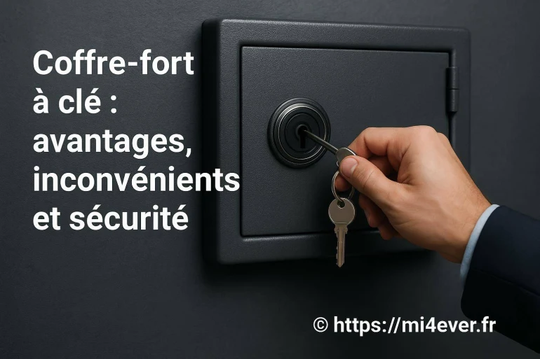 Coffre fort à clé : quels avantages, inconvénients et niveau de sécurité ?