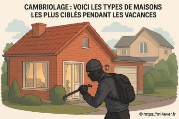 Cambriolage : quels sont les types de maisons les plus ciblés pendant les vacances