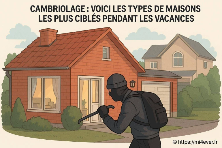 Cambriolage : quels sont les types de maisons les plus ciblés pendant les vacances