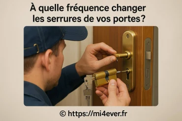 À quelle fréquence changer les serrures de vos portes pour garantir votre sécurité