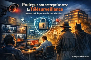 Protéger son entreprise avec la télésurveillance : quels besoins et solutions adaptées ?