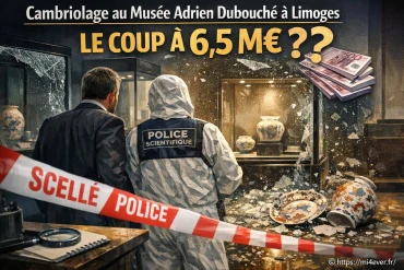Cambriolage au musée adrien dubouché à limoges : un butin de 6,5 millions d'euros dérobé