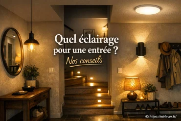 Quel éclairage choisir pour une entrée ? Nos conseils pratiques