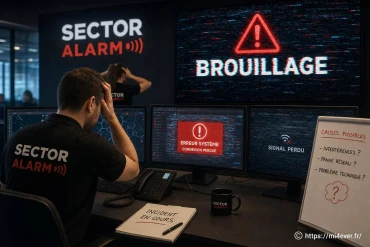 Brouillage chez Sector Alarm : comment ça fonctionne et que faire